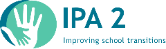 IPA2 – Improving school transitions Logo